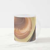 Frosted glass mok in stijlvolle graphics (Voorkant rechts)