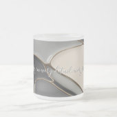 Frosted glass mok in stijlvolle graphics (Center)