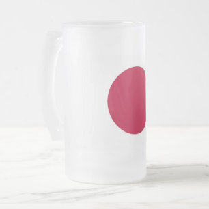 Frosted Glass Mok met Japanse vlag