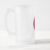 Frosted Glass Mok met Japanse vlag (Links)