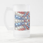 Frosted Glass Mok met Nederlands Kleuren ontwerp (Links)