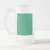 Frosted Glass Mok met Nigeriaanse vlag (Links)