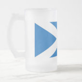 Frosted Glass Mok met Schotse vlag (Links)