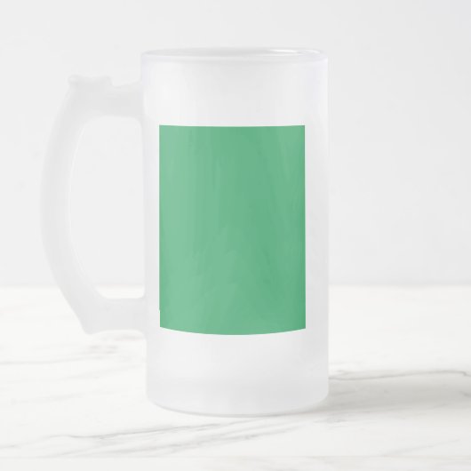 Frosted Glass Mok met vlag van Ierland (Links)