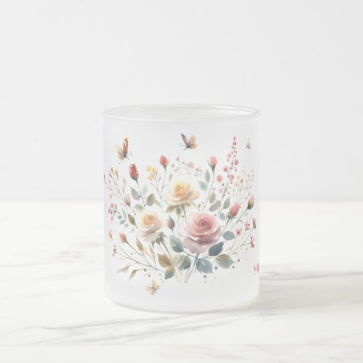 Frosted Glass Mok MIJN MOOISTE PLEK Var01 (Center)