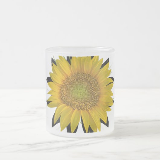 Frosted Glass Mug Matglas Koffiemok (Center)