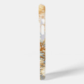 Frosted Gold Dream Telefoon Case (Achterkant / Links)