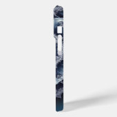 Frosted Heart Winter's Lace Fractal Case-Mate iPhone Case (Achterkant / Links)