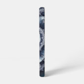 Frosted Heart Winter's Lace Fractal Samsung Galaxy Hoesje (Linkerkant)