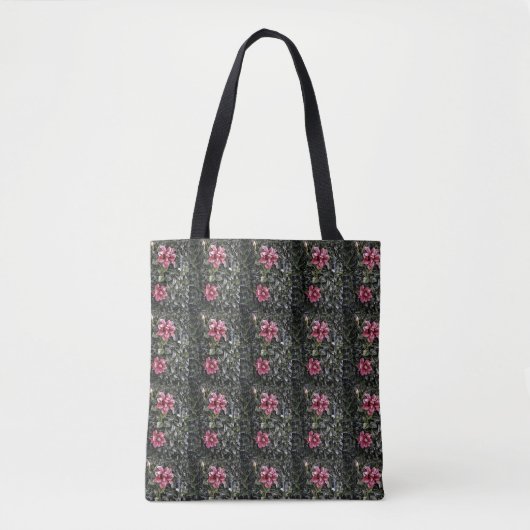 Frosted Hibiscus Tote Bag (Voorkant)