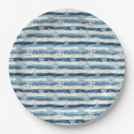 Frosted Horizon Papieren Bordje