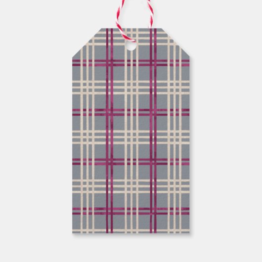 Frosted Island Pine, Sugar Plum Cadeaulabel (Achterkant)