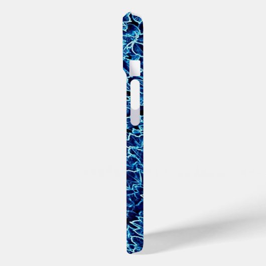 Frosted Ivy Blue Case-Mate iPhone Case (Achterkant / Links)