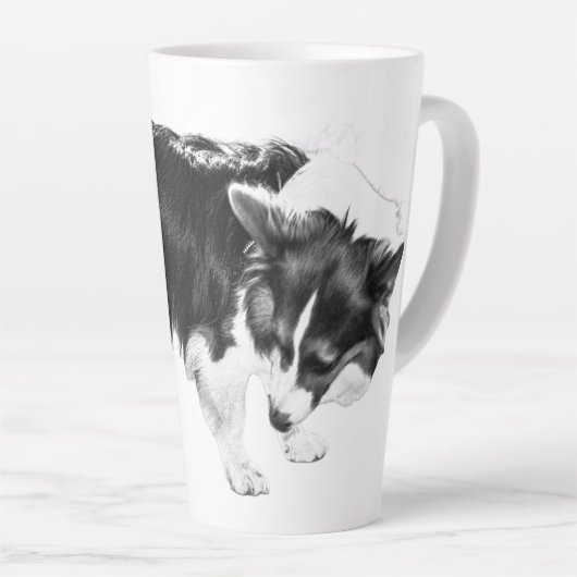 Frosted Leaf Investigator Latte Mok (Rechterhoek)