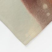 Frosted Lijsten Kerstdeken Fleece Deken (Hoek)