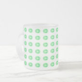 Frosted Mok Green Leds (Voorkant links)