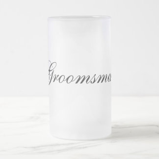 Frosted Mok Groomsman
