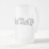 Frosted Mok Groomsman (Voorkant rechts)
