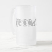 Frosted Mok Groomsman (Voorkant links)