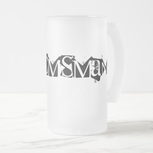 Frosted Mok Groomsman (Voorkant rechts)