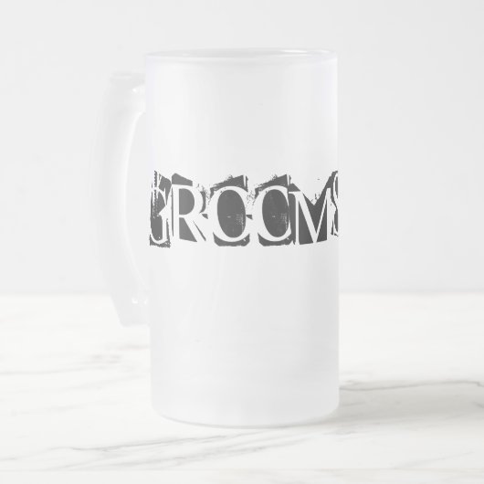 Frosted Mok Groomsman (Voorkant links)