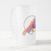 Frosted Mok : Winnen (Voorkant links)