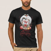 Frosted Morning Merry Christmas T-shirt (Voorkant)