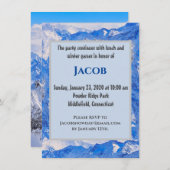 Frosted Mountains Enclosure Card Informatiekaartje (Voorkant / Achterkant)