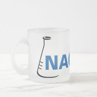 Frosted NAOSMM Logo Mug Matglas Koffiemok