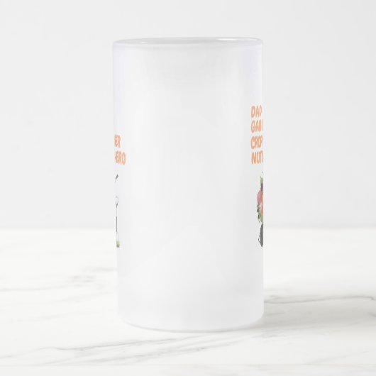 Frosted Pap mok 16 oz | Papa tuinman (Center)