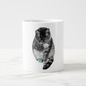 Frosted Paw Holiday Mug Grote Koffiekop (Voorkant)