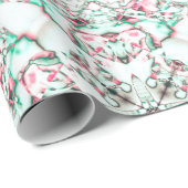 Frosted Petal Mosaic Cadeaupapier (Rol Hoek)