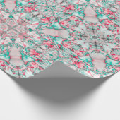Frosted Petal Mosaic Cadeaupapier (Hoek)