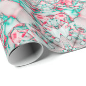 Frosted Petal Mosaic Cadeaupapier (Rol Hoek)