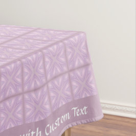 Frosted Pink Lavender Pastel Tegel Design Tafelkleed