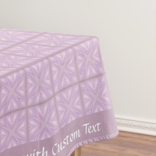 Frosted Pink Lavender Pastel Tegel Design Tafelkleed (Voorbeeld)