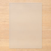 Frosted Plastic 5 "x7" Blank Wedding Acryl Uitnodigingen (Voorkant)