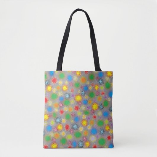 Frosted Polka Dots Tote Bag (Voorkant)