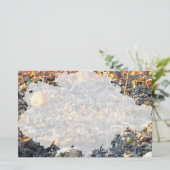 Frosted Pumpkin Patch Briefpapier (Staand voorkant)