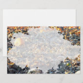 Frosted Pumpkin Patch Briefpapier (Voorkant / Achterkant)