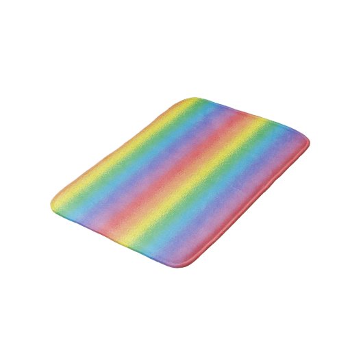 Frosted Rainbow Bath Mat (Gekanteld)