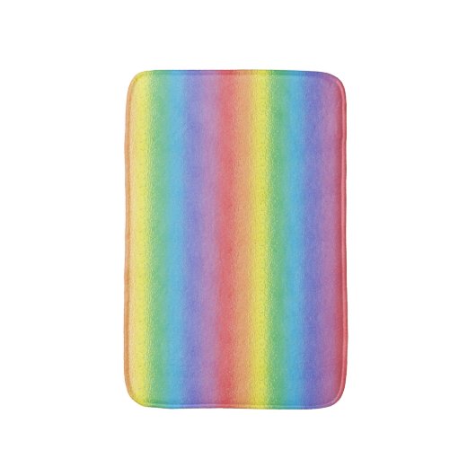 Frosted Rainbow Bath Mat (Voorkant Verticaal)