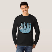Frosted Sloth T-shirt (Voorkant volledig)