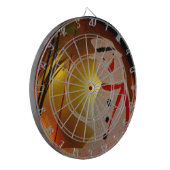 Frosted Snowman Ornament Dartbord (Voorkant Links)