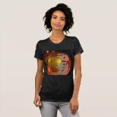 Frosted Snowman Ornament T-shirt (Voorkant volledig)