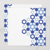 Frosted Symmetry Feestdagenkaart (Voorkant / Achterkant)