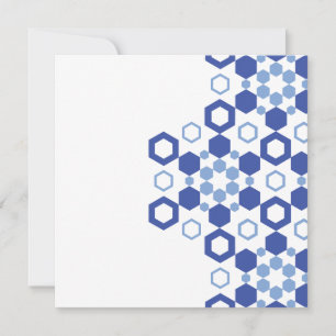 Frosted Symmetry Feestdagenkaart