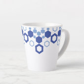 Frosted Symmetry Latte Mok (Rechterhoek)