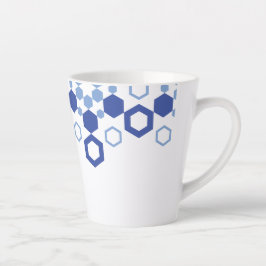 Frosted Symmetry Latte Mok