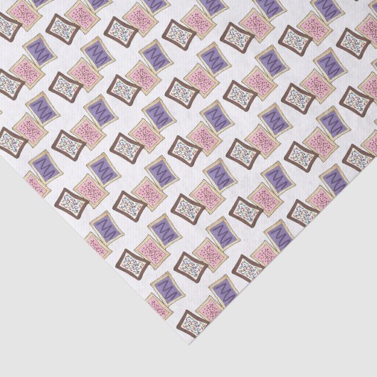 Frosted Toaster Pastries Breakfast Food Pastry Tissuepapier (Detail)